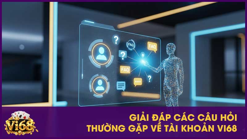 Giải đáp các câu hỏi thường gặp về tài khoản Vi68