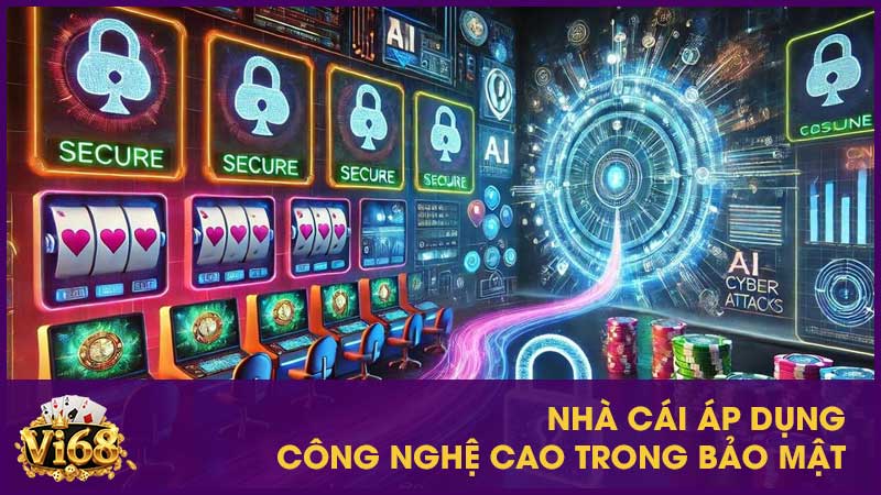 Nhà cái áp dụng công nghệ cao trong bảo mật