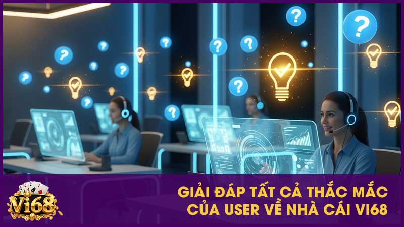 Giải đáp tất cả thắc mắc của user về nhà cái Vi68