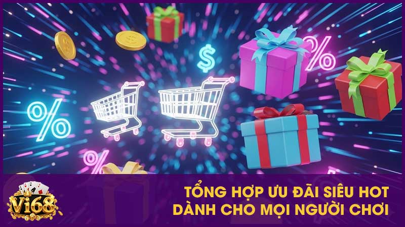 Tổng hợp ưu đãi siêu hot dành cho mọi người chơi
