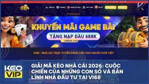 giai ma keo nha cai 2026 - Giải Mã Kèo Nhà Cái 2026: Cuộc Chiến Của Những Con Số Và Bản Lĩnh Nhà Đầu Tư Tại Vi68